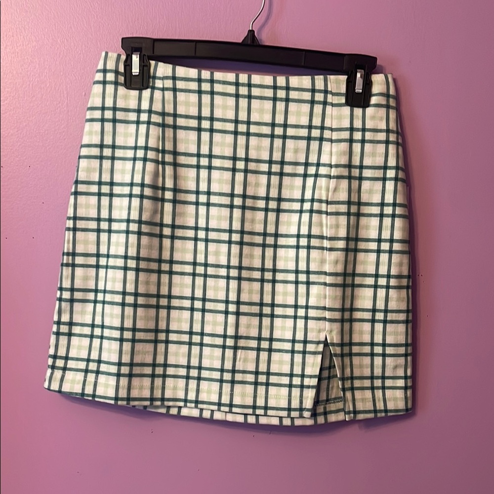 Wild Fable Black and White Mini Pencil Skirt